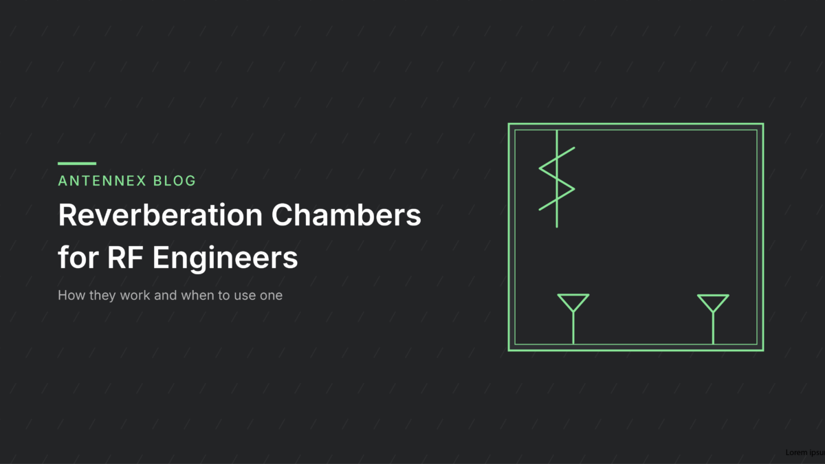 Reverberation Chamber von Antennex